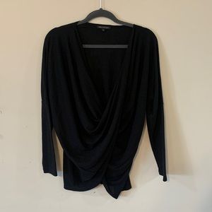 Wrap detailing long sleeve